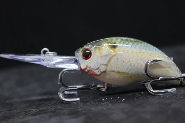 HC733X420 wLure 11g 8.5cm Deep Water Real Skin Painting Tight Floating Crankbait Cutting Blade Treble Hooks Fishing Lures HC733 - Цвет: HC733X420