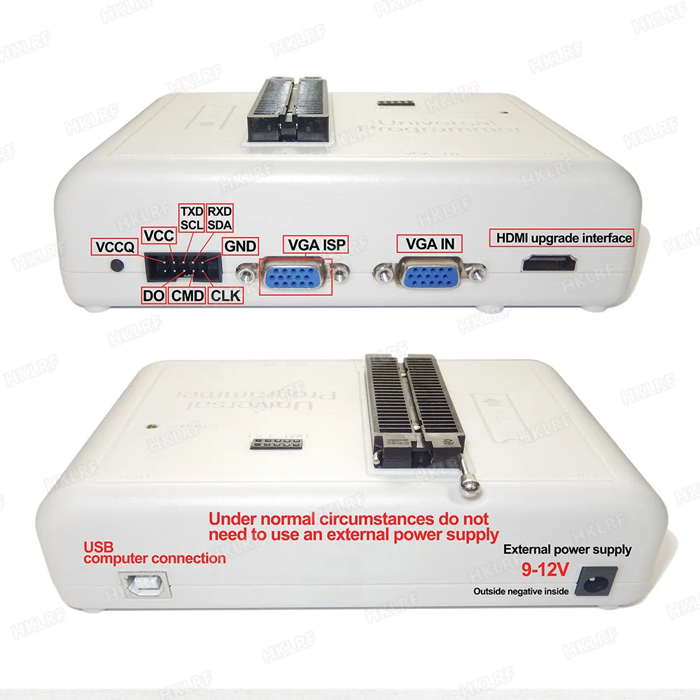 Супер быстрый Универсальный программатор RT809H EMMC-Nand FLASH + 26 элементов с полным