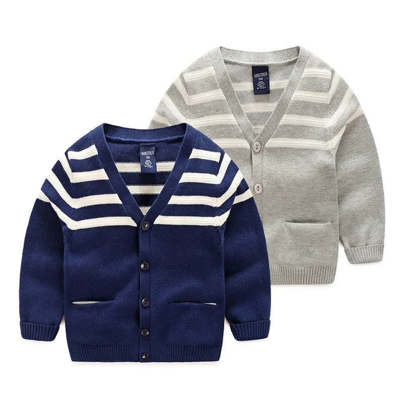 Осеннее пальто вязаный кардиган с длинным рукавом повседневный топ в полоску для