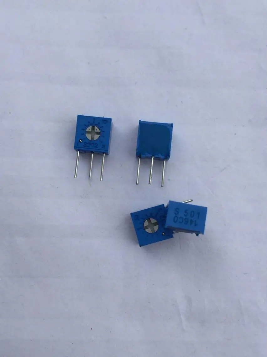 

Оригинальный новый 100% потенциометр с точной регулировкой 3362S-1-501LF вертикальное сопротивление обрезки 500R (переключатель)