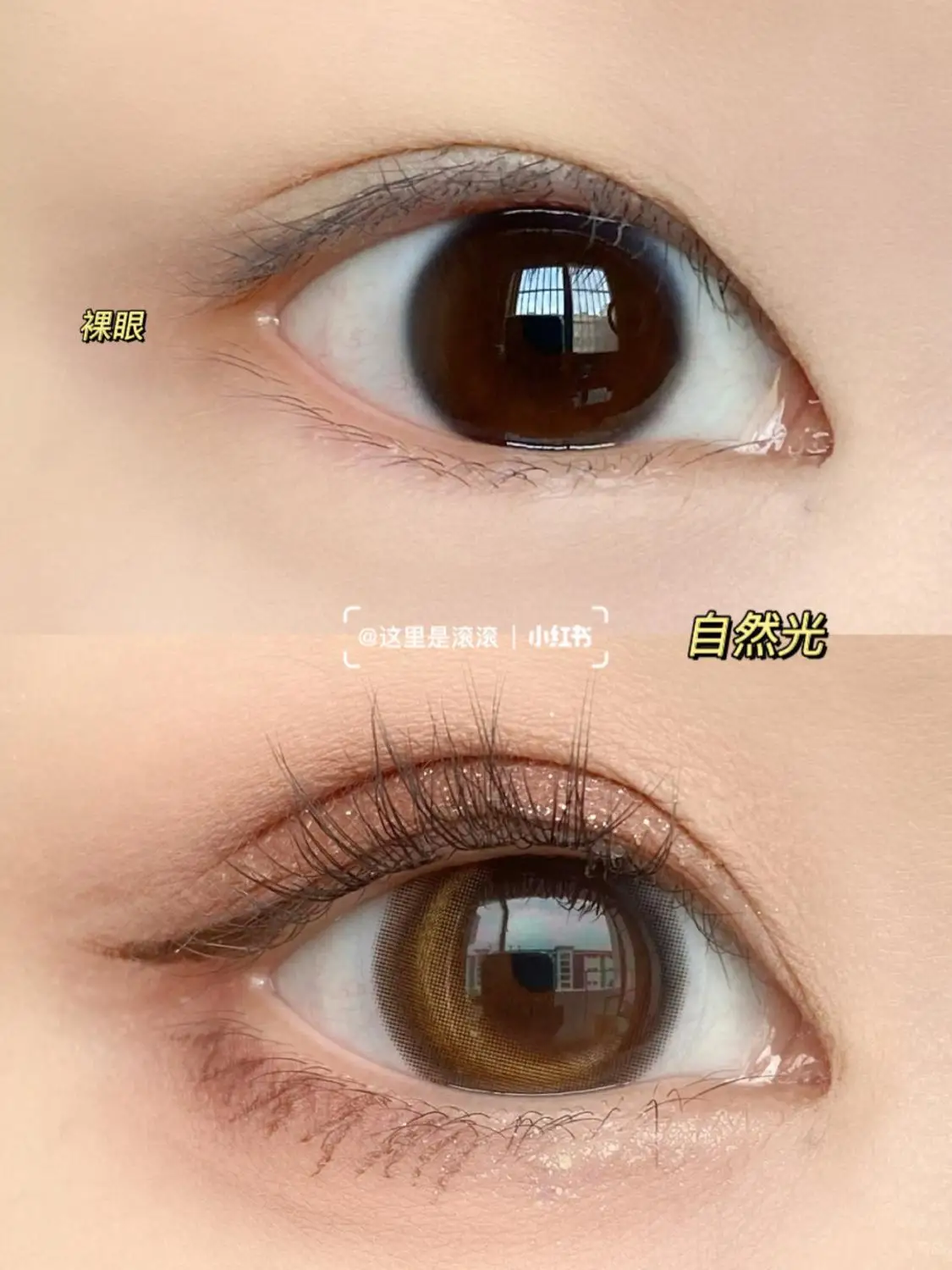

2Pcs/Pair Moon Series Colored Contact Lenses Colorful Contact Lens for Eyes Cosmetic Color Yearly UYAAI Lenses Brown