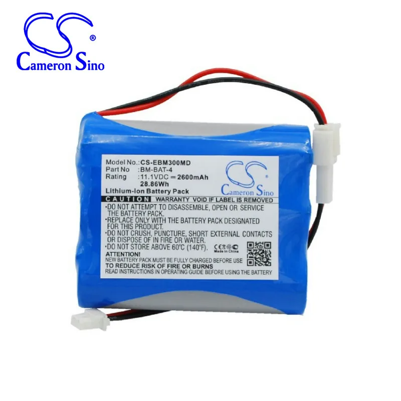 

CameronSino for BIONET BM3 BM3 plus BM5 BM-BAT-4 LS1865L220 3SIPMXZ battery