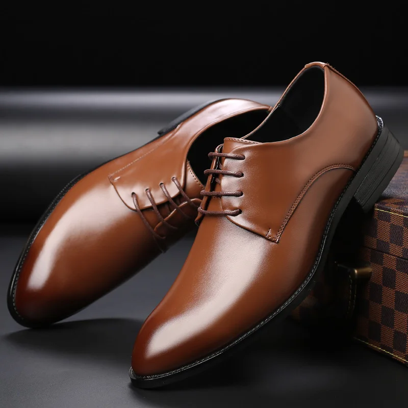 

Casual Fashion Shoes Men Black Casual Shoes Spring Mens Leather Zapatos Casuales Para Hombre De Cuero For Informales Men's