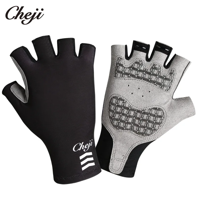 Велосипедные перчатки CHEJI летние весенние полуперчатки для езды на велосипеде