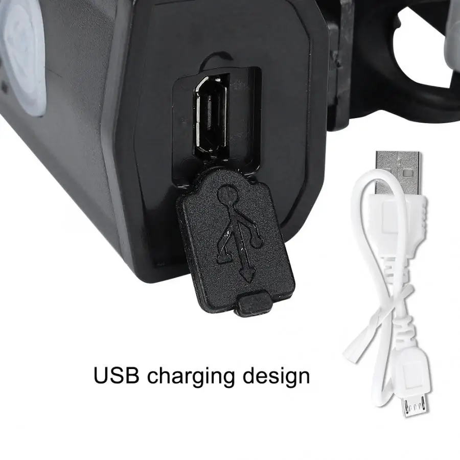 Фонарик для велосипеда светодиодный USB Перезаряжаемый велосипедный передний фонарь фонарик ночной велосипедный Головной фонарь Аксессуары для велосипеда
