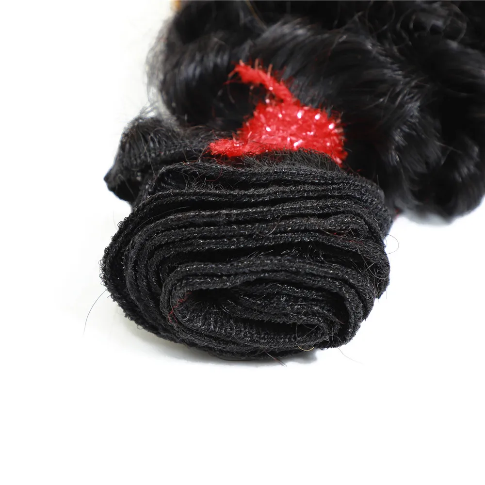 Надувные вьющиеся волосы пряди 14 Дюймов 5 все в одном 240 г термостойкие