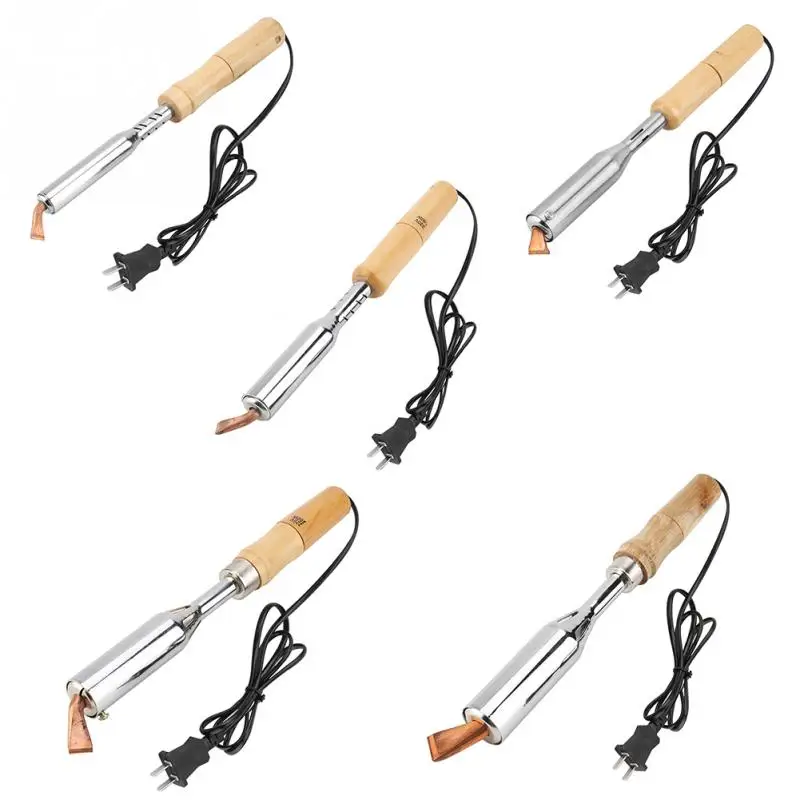 220 В Электрический паяльник с зубчатым наконечником и противоскользящей