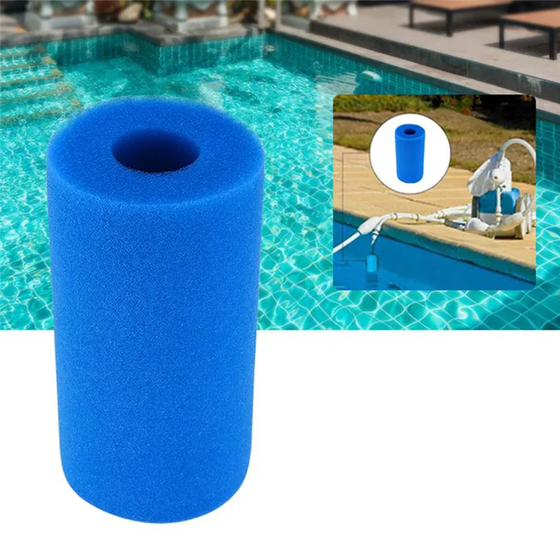 

Swimming Pool Foam Filter Sponge Reusable Biofoam Cleaner Water Cartridge Intex Type Swimming Pool Accessories
