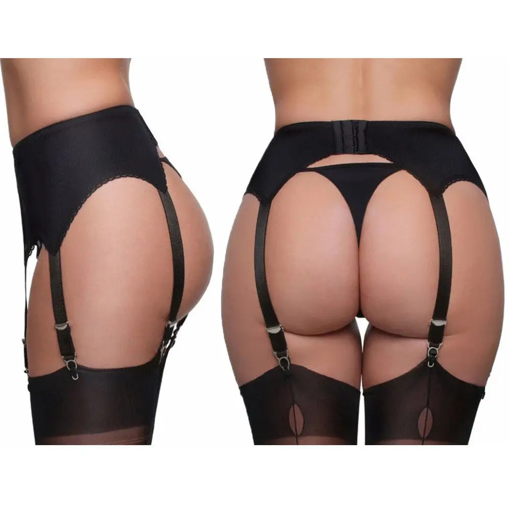

Sexy Garter Belt Women High Waist Suspender Belt Female Lady Elastic Sexy Stockings' Suspenders Night Clubwear