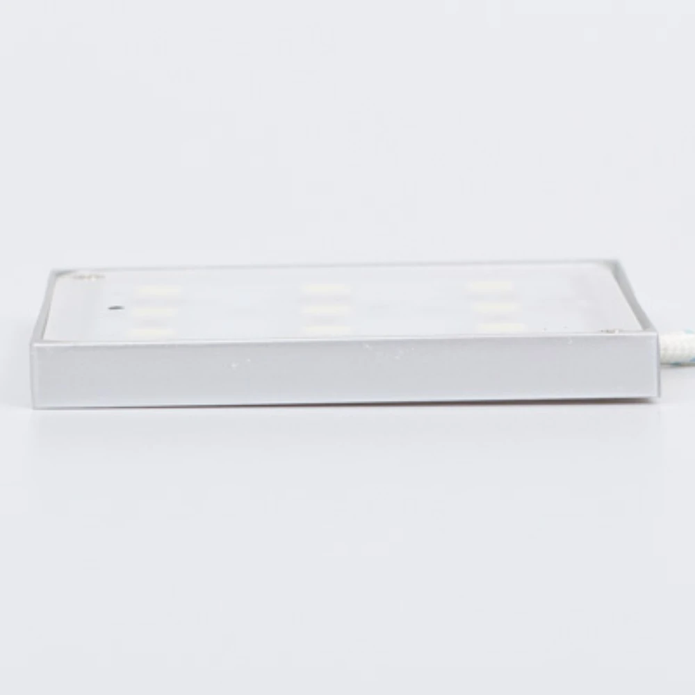 Светодиодный Подсветка 12VDC квадратной светодиодные лампы 9 светодиодов 5050SMD 1 8 Вт