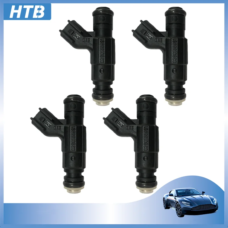 

4pcs/set Fuel Injector Nozzle Fit For Mi-ni Cooper R50 R53 1.6L L4 2000-2006 0280155991 04891192AA 0 280 155 991 Auto Parts