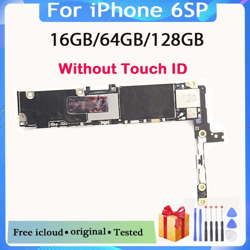 Материнская плата для iphone 6S Plus материнская 16 Гб/32 ГБ/64 Гб/128 ГБ 100% оригинальная
