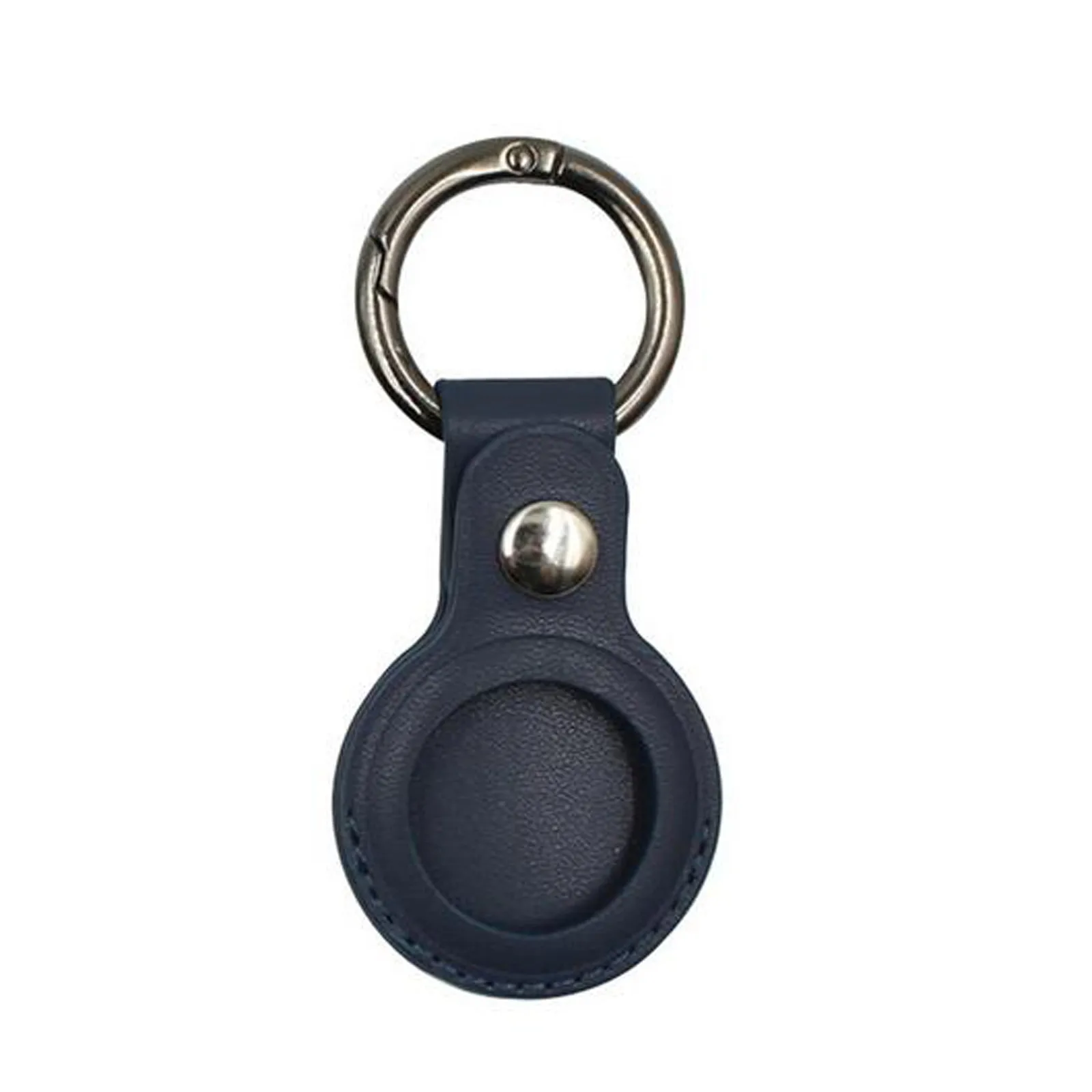 

For Apple Airtags case Leather Protective Sleeve Locator Tracker Anti-lost Device Keychain Protective Sleeve Airtags Accessories