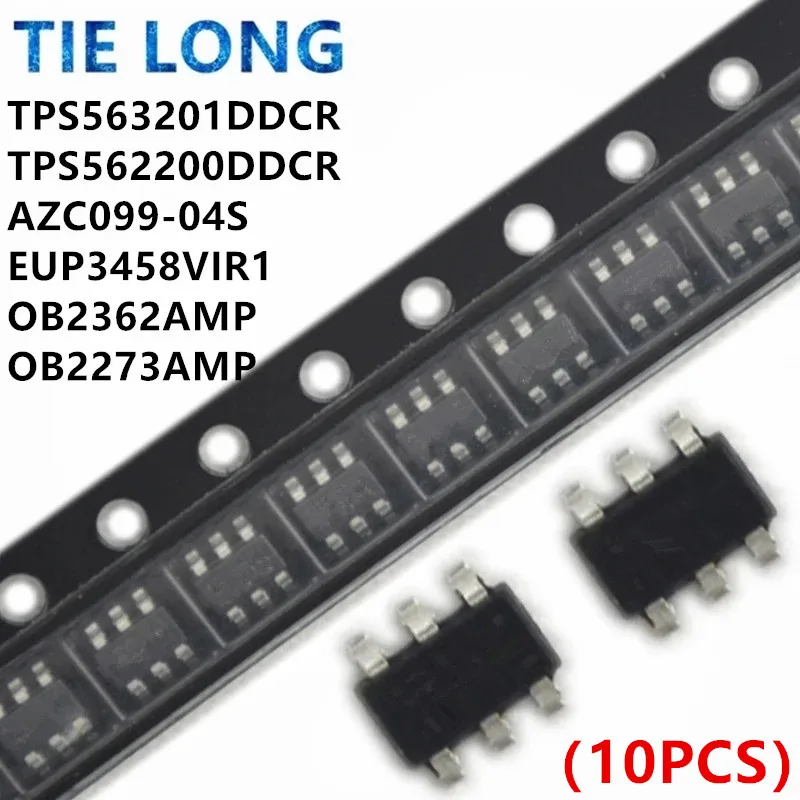 10 шт./лот качество 100% TPS562200DDCR TPS563201DDCR AZC099-04S EUP3458VIR1 OB2362AMP OB2373AMP AZC099-04S.R7G IC |