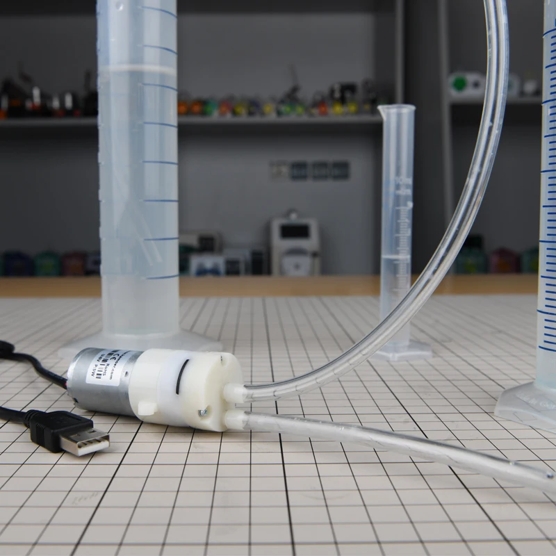 

Kamoer KLC2 Mini Electric Vacuum Pump Miniature Diaphragm Air Pump 6V Miniature Gas Pump Brushed DC Motor 12 Volt Suction Pump