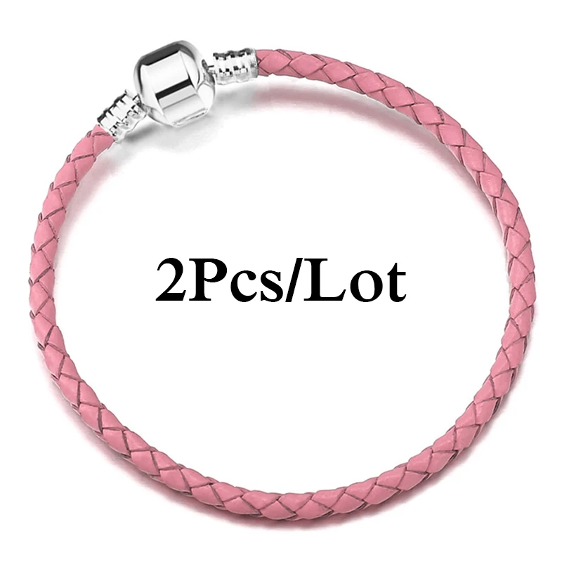 TOGORY 2 шт./лот 4 мм круглые плетеные браслеты из искусственной кожи для женщин