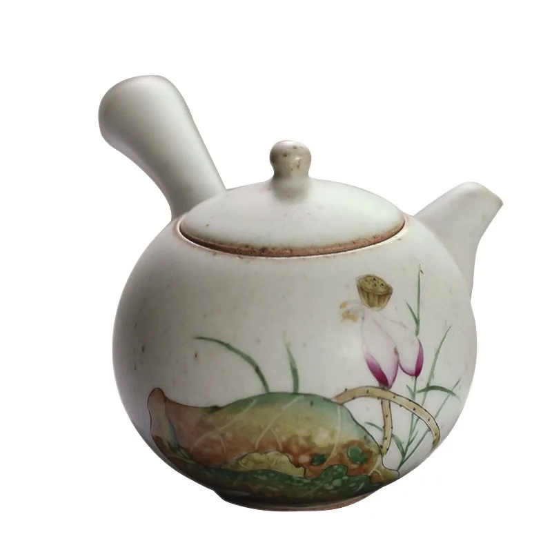 

Ceramics Handmade Teapots Tea Infuser Handpainted Kungfu Tea Set Puer Top Grade Theiere Small Teapot Tetera Chinese Tea EI50TP