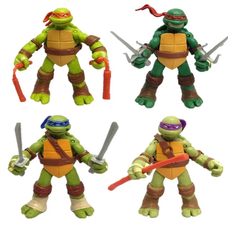 2020 новые ПВХ на высоком каблуке 12 см с рисунком из аниме фигурки Leonardo печатным
