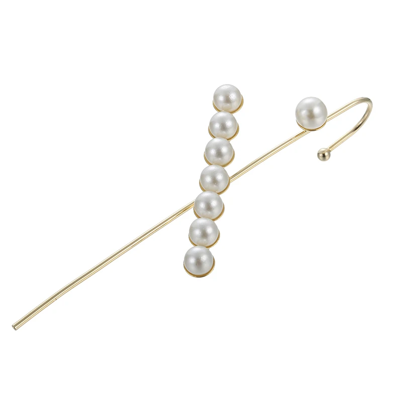 

Gold Ear Cuff Wrap Crawler Hook Earrings for Women Girls Unique Long Stud Climber Earrings Trend