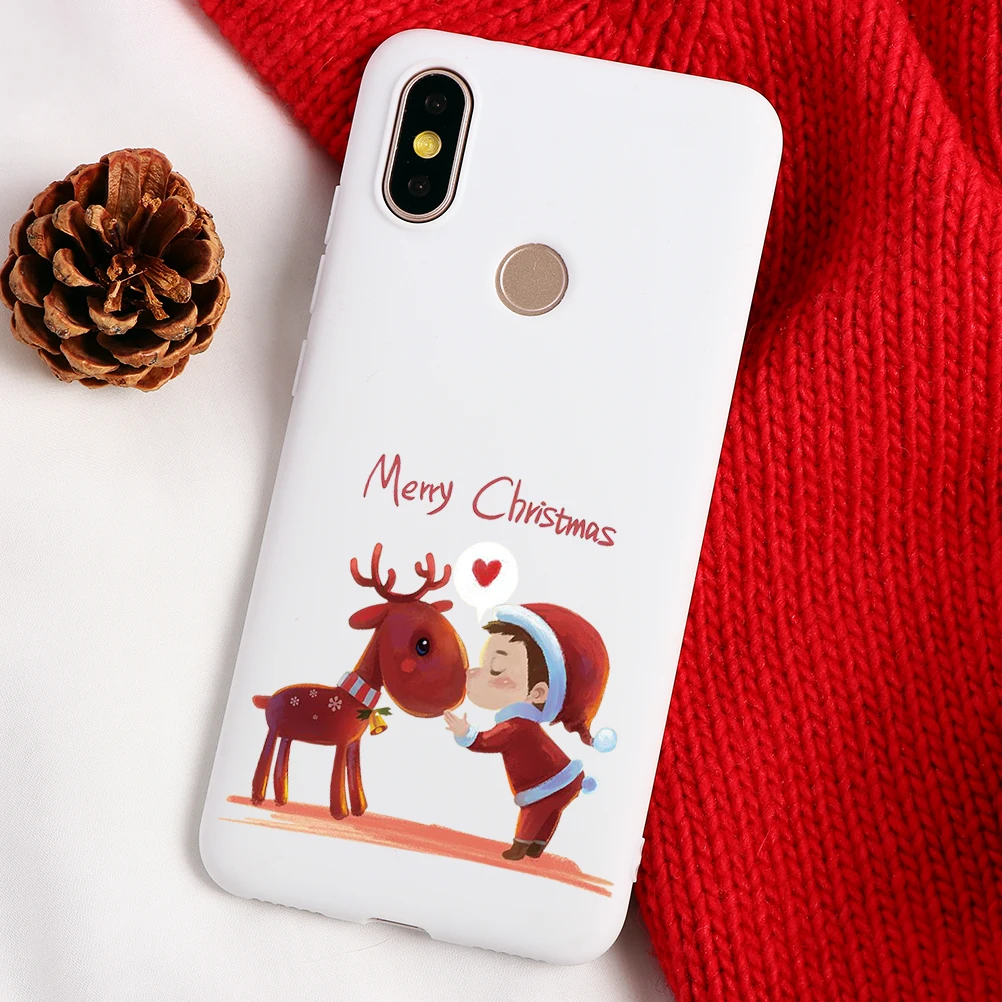 sdlu Веселый Рождественский олень мягкие чехлы из ТПУ для Xiaomi Redmi K20 CC9e Примечание 4X5 5A, 7, 6, 8, 9, SE Pro A2 Lite A1 6X 5A 6 6A плюс S2 7A чехол - Цвет: sdlu