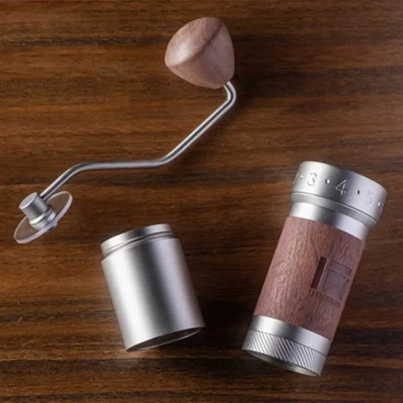 値段 1zpresso 18kプロポータブルコーヒーグラインダーのための上に注ぐコーヒー & エスプレッソハンドグラインダーステンレス鋼七角形円錐バリ