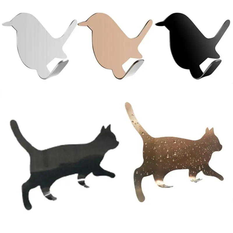 

2/1 шт., креативный металлический разноцветный крючок из нержавеющей стали