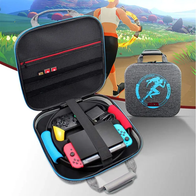

Protective Storage Bag For Nintendo Switch Fitness Ring Portable Case Ring Travel Bags For Switch Game Console Accessories 2021