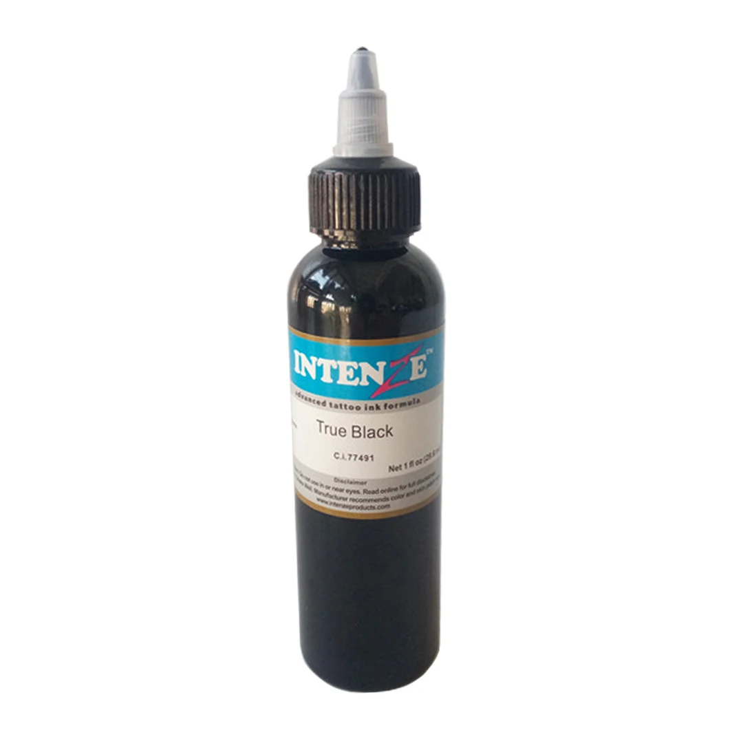 

2Pcs True Black Color Tattoo Ink Pigment Set Permanent Makeup Pigment 120ml/bottle Paints for Tattoos for Tattoo Machine