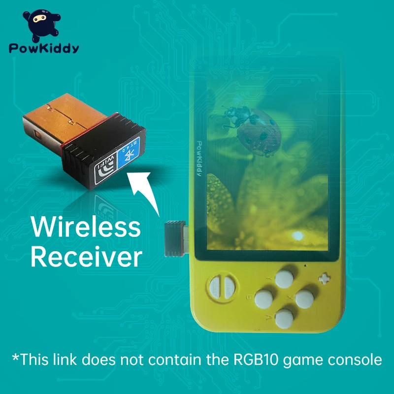 Беспроводной Wi-Fi ключ POWKIDDY приемник подходит для Powkiddy RGB10 RG351P портативная игровая