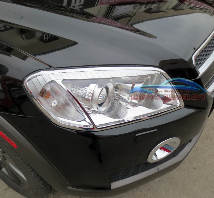 ABS хромированный автомобильный передний головной светильник/задний светильник