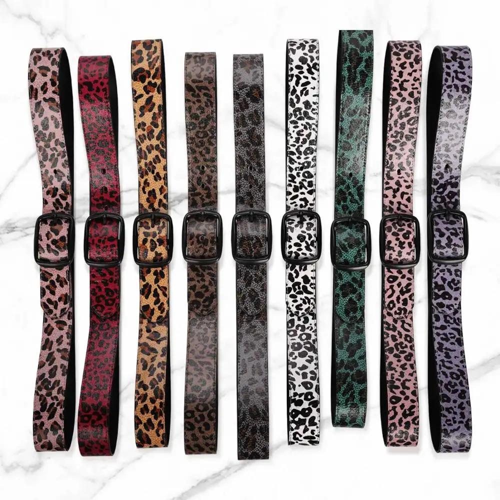 Мужской леопардовый Стиль яркий мужской повседневный ремешок для костюма