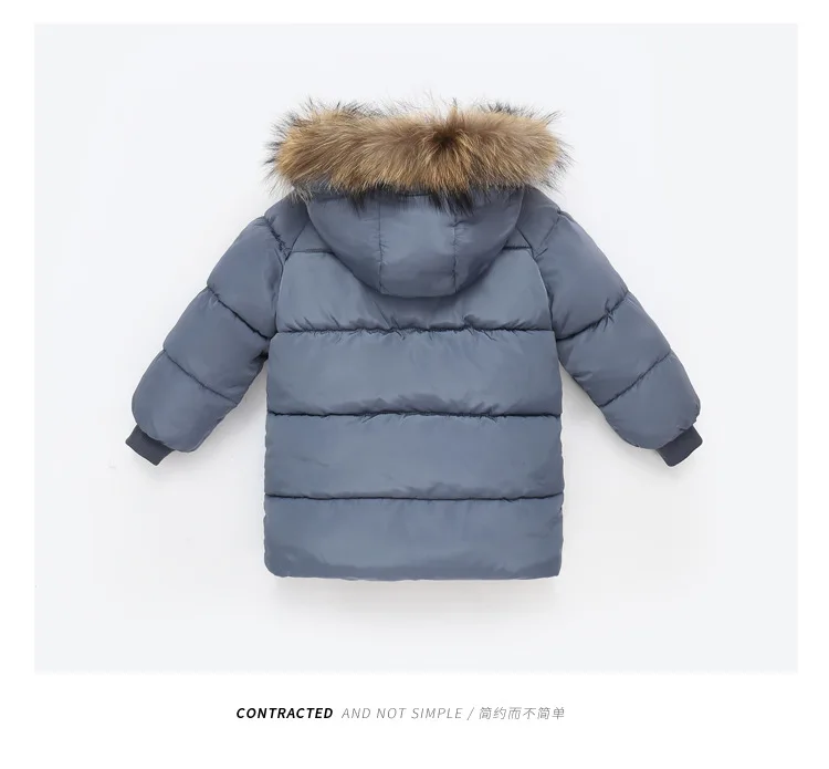 Baby Boys Jacket Autumn Winter Jacket For Boys Children Jacket Kids Hooded Warm Outerwear Coat For Boy Clothes 2 3 4 5 Year