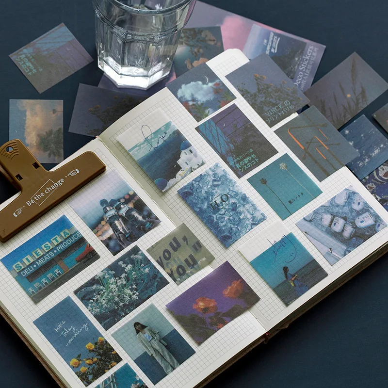

Decorative Scrapbooking Writable Journal Album Stickers Label