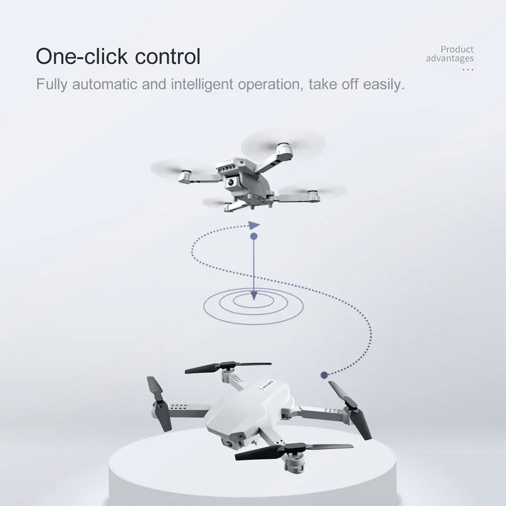 Складной четырехосевой воздушный Дрон KK5 Портативный Легкий стабильный и