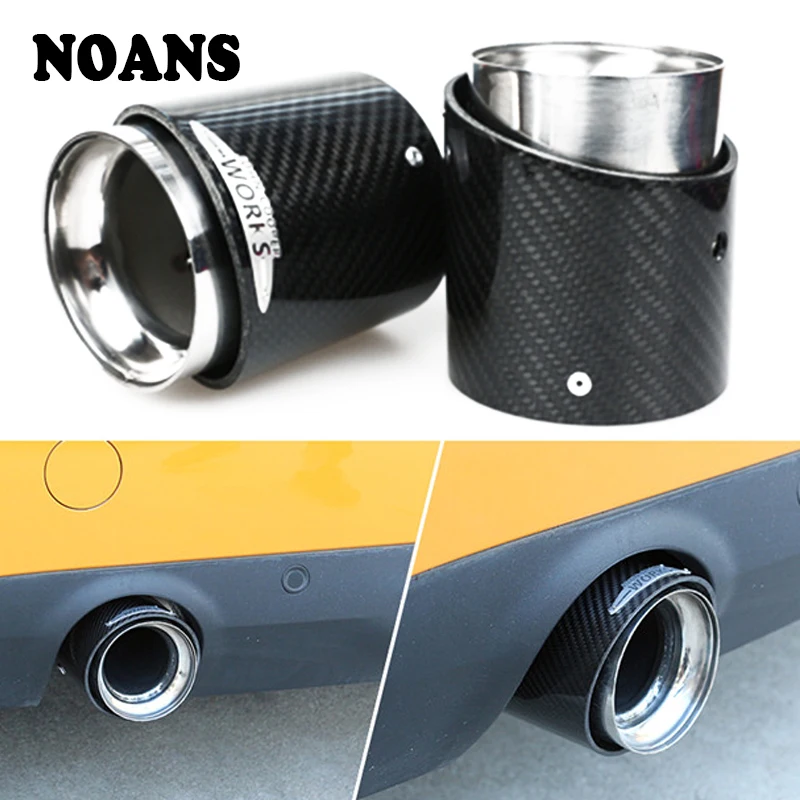 

1PC 3K Carbon Exhaust Muffler Tip for MINI Cooper S R55 R56 R57 R58 R59 R60 R61 F54 F56 F57 F60 CLUBMAN COUNTRYMAN PACEMAN COUPE