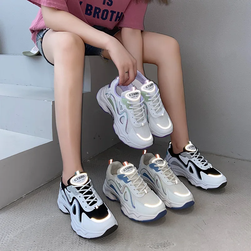 Ins han edition student torre shoes fall 2021 new breathable running shoes casual shoes 8805