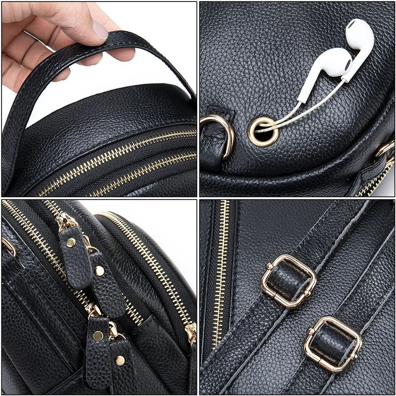 

Westal Women's backpack for cosmetic bags for women back to school women's leather backpack small fashionable backpacks feminina