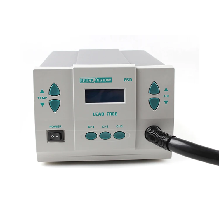 QUICK 861DW пистолет горячего воздуха бессвинцовая нагревательная паяльная станция