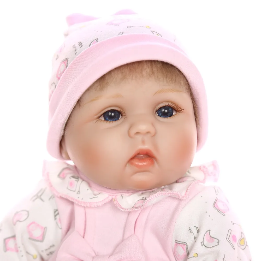Реалистичные мягкие силиконовые куклы Новорожденные 43 см 17 дюймов выглядят так