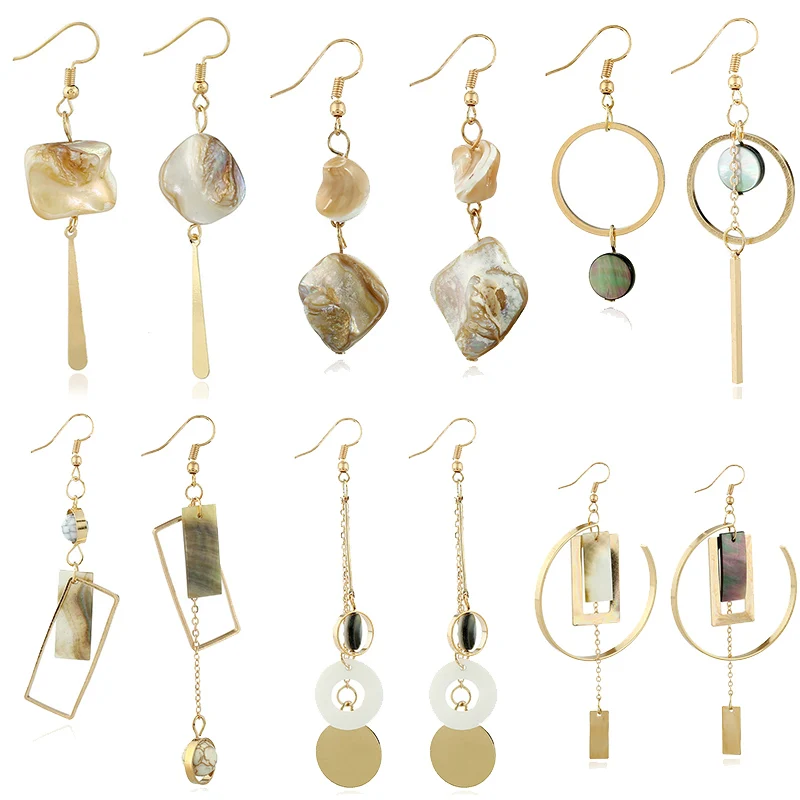 

Модные необычные серьги-подвески, женские модные ювелирные изделия, аксессуары для недели, подарок для девушки