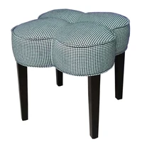 american solid wood houndstooth shoe changing stool sofa foot cloakroom dressing low stool