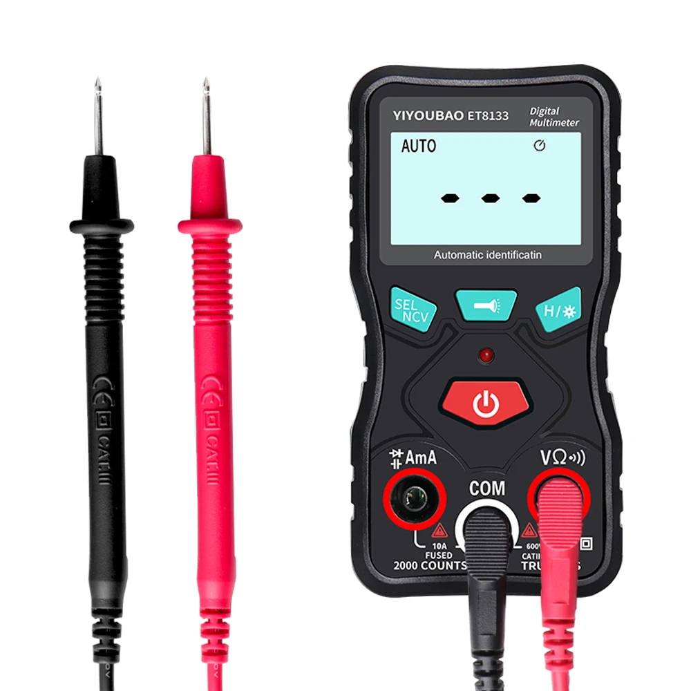 Цифровой мультиметр полностью Интеллектуальный автоматический фотоамперметр