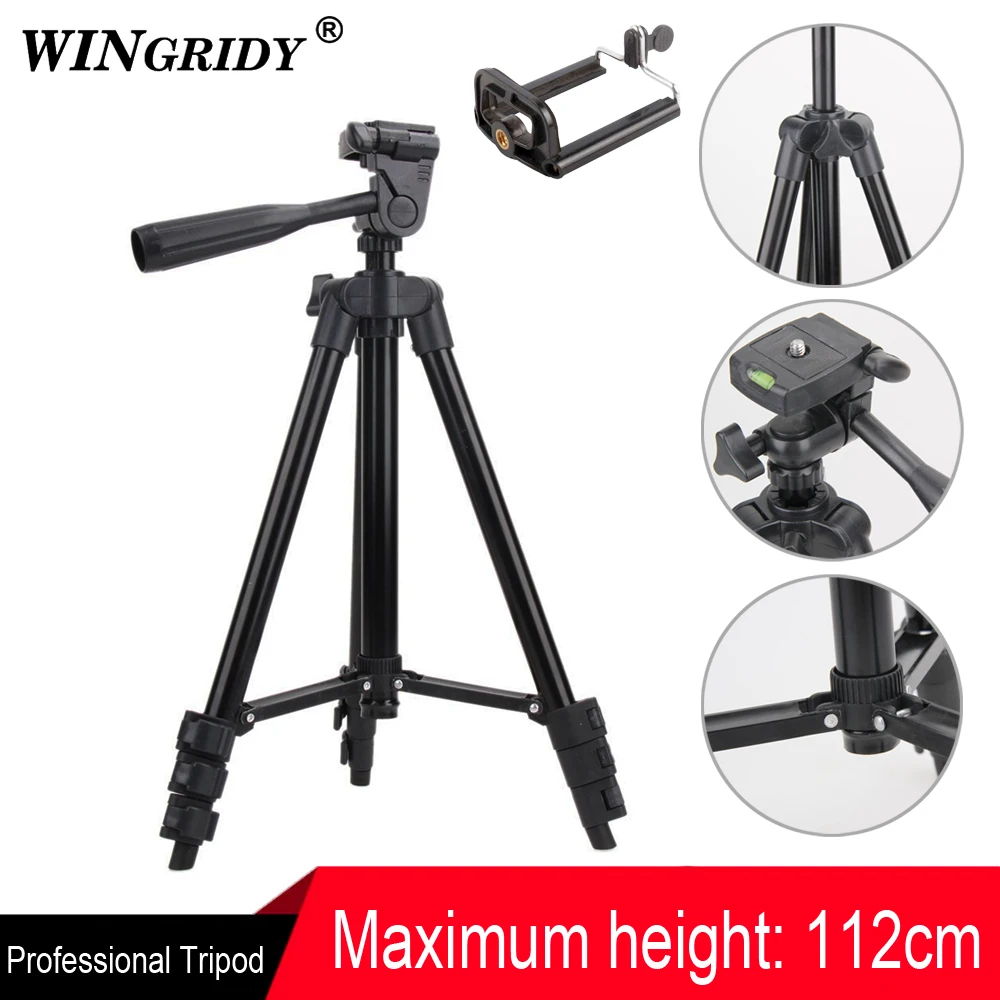 WINGRIDY штатив для камеры Gopro Кронштейн мобильного телефона внешняя селфи