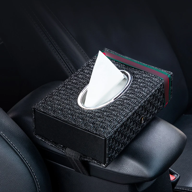 Тканый тканевый держатель для салфеток из микрофибры автомобильного сиденья или