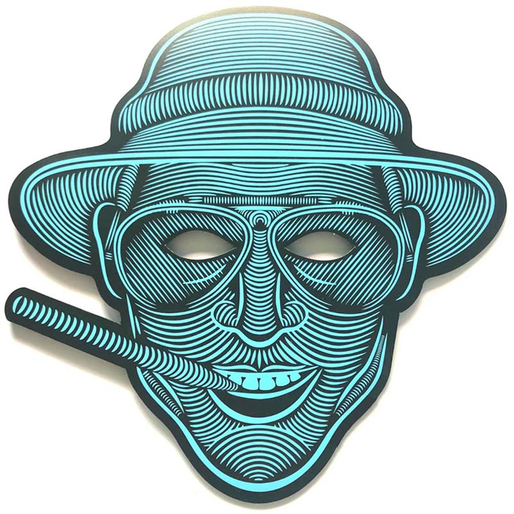 Новое поступление Хэллоуин маска светодиодный элемент с холодным светом EL