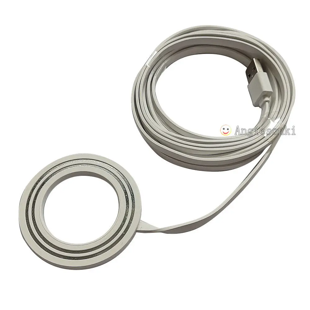 Кольцо для беспроводной зарядки камеры Lo.gitech Circle кабель Usb 10 футов черно