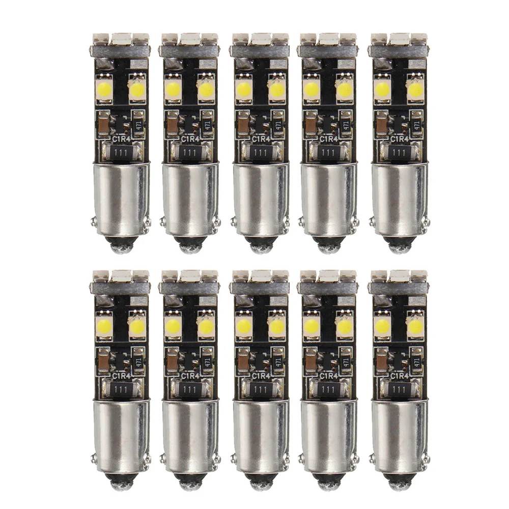 

Lamps LED Parking Light 10pcs Car Error-free Bulb For Mercedes-Benz W210 E55 AMG BA9S White 6000K Super bright