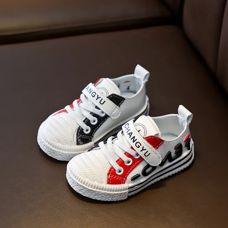 2019 г. Модная детская обувь на плоской подошве повседневная для мальчиков и