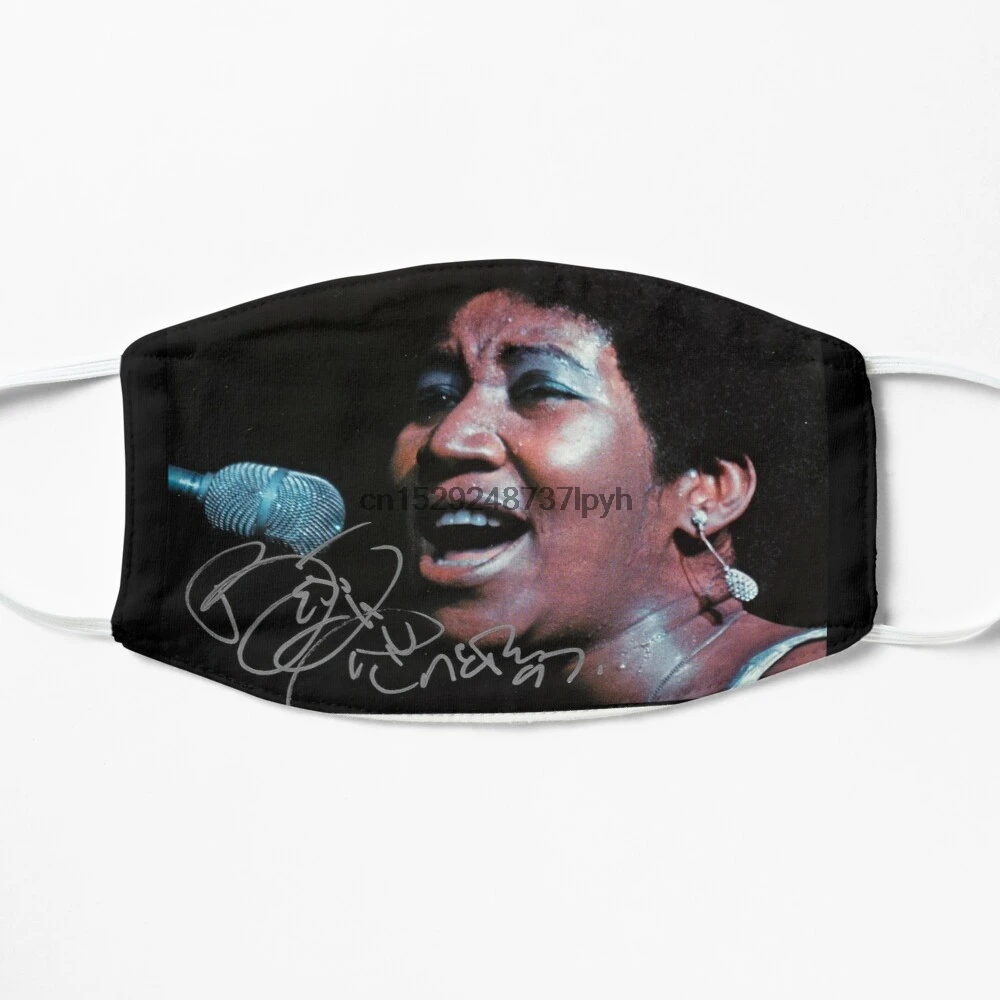 Пылезащитная маска с фильтром Aretha Franklin 1971 Подпись Лос Анджелеса Бальные концерт