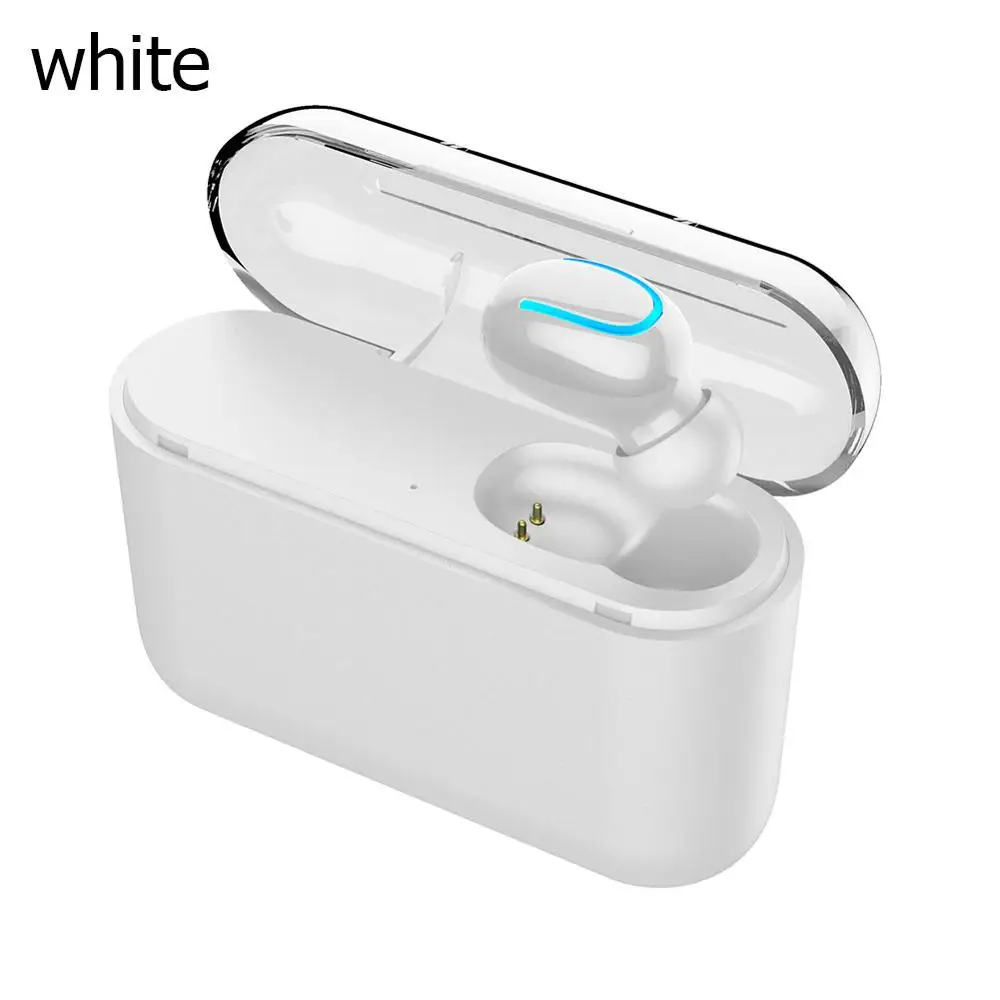 White HBQ Q32 TWS беспроводные наушники, гарнитура, Bluetooth 5,0, гарнитура с микрофоном, мини Bluetooth наушники-вкладыши, беспроводные наушники - Цвет: White